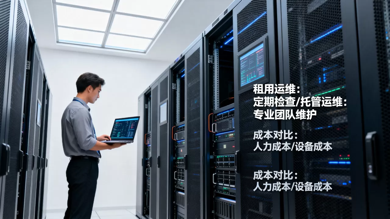 服务器租用和托管哪个运维更省心?,服务器租用与托管的运维成本对比 服务器租用和托管哪个运维更省心?,服务器租用与托管的运维成本对比