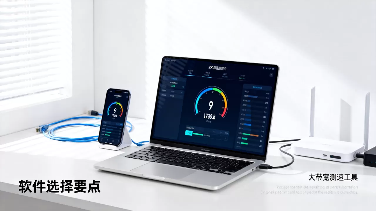 挑选大带宽测速工具哪个好?测速软件怎么选? 挑选大带宽测速工具哪个好?测速软件怎么选?