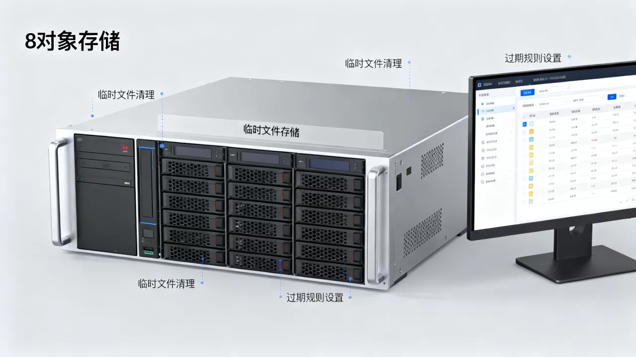 对象存储怎么设过期规则让临时文件自动消失？，临时文件清理方法