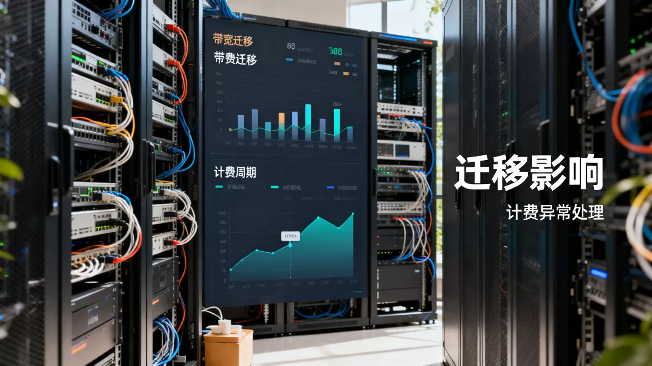 迁移对带宽计费周期有什么影响,如何处理带宽计费异常 迁移对带宽计费周期有什么影响,如何处理带宽计费异常