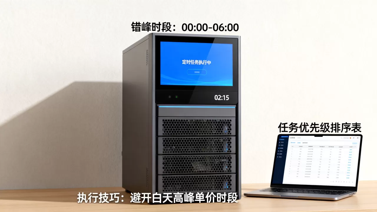 定时任务如何错峰执行避开白天高峰单价时段?错峰执行技巧 定时任务如何错峰执行避开白天高峰单价时段?错峰执行技巧