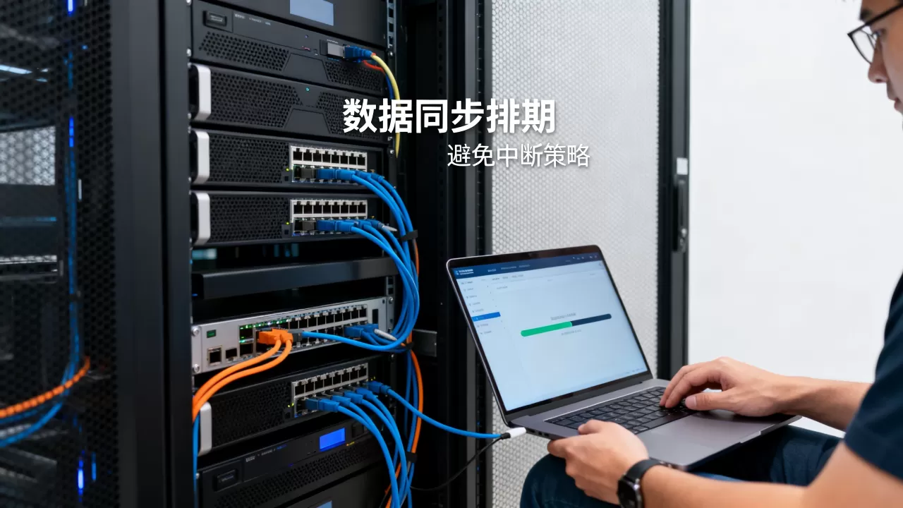 大带宽迁移中的数据同步怎么排期？迁移中数据同步怎么避免中断