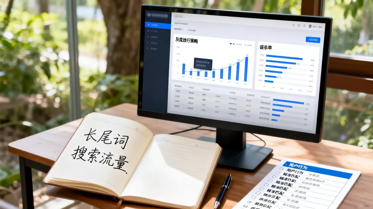 灰度放行策略如何降低误杀率，哪些长尾词能提升搜索流量？