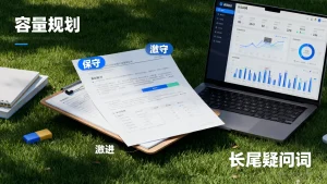 容量规划偏保守还是激进口径影响多大，长尾疑问词怎么选才有效