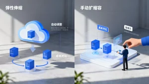 弹性伸缩和手动扩缩容在成本上差在哪里，哪个更省钱？