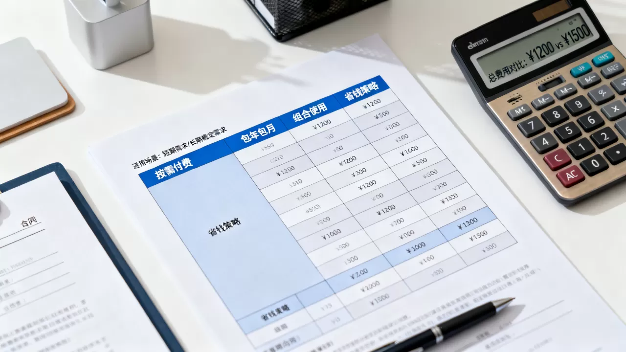 按需付费和包年包月到底应该怎么组合着用,按需付费和包年包月怎么搭配省钱 按需付费和包年包月到底应该怎么组合着用,按需付费和包年包月怎么搭配省钱
