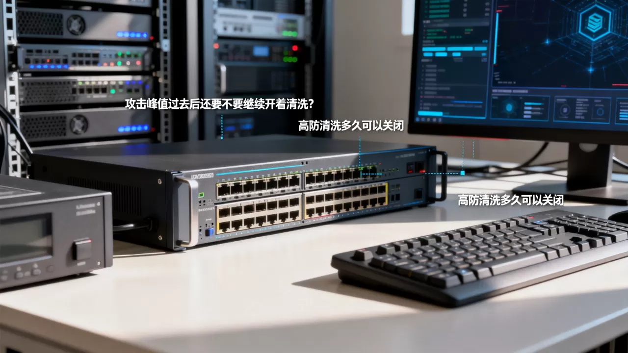 攻击峰值过去后还要不要继续开着清洗?,高防清洗多久可以关闭 攻击峰值过去后还要不要继续开着清洗?,高防清洗多久可以关闭