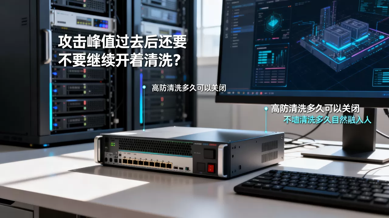 攻击峰值过去后还要不要继续开着清洗?,高防清洗多久可以关闭 攻击峰值过去后还要不要继续开着清洗?,高防清洗多久可以关闭