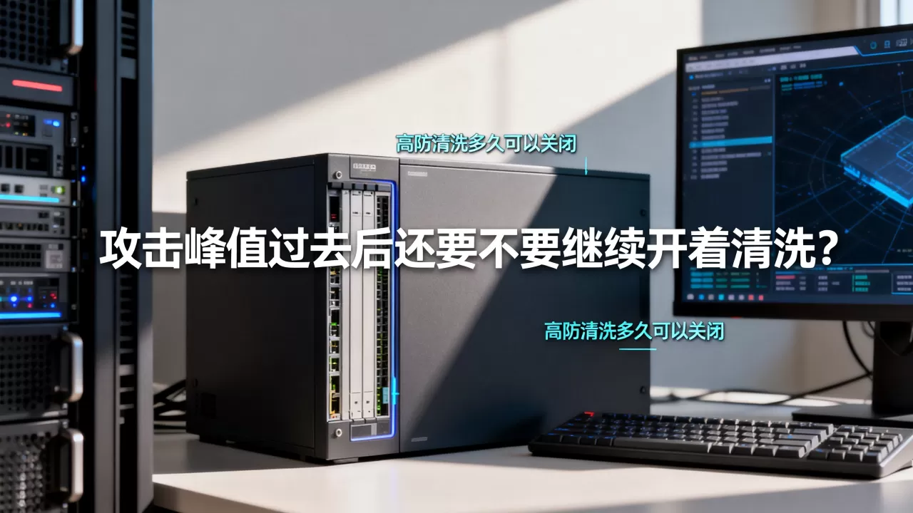 攻击峰值过去后还要不要继续开着清洗?,高防清洗多久可以关闭 攻击峰值过去后还要不要继续开着清洗?,高防清洗多久可以关闭