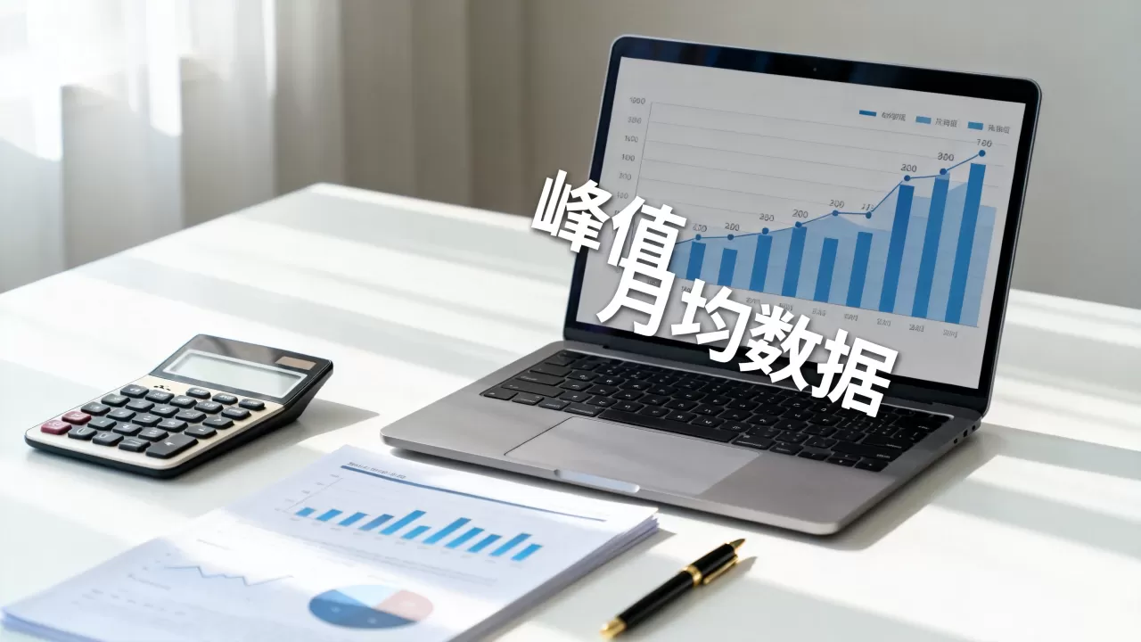 峰值取高点还是取月均更符合实际,数据统计怎么选才准确? 峰值取高点还是取月均更符合实际,数据统计怎么选才准确?