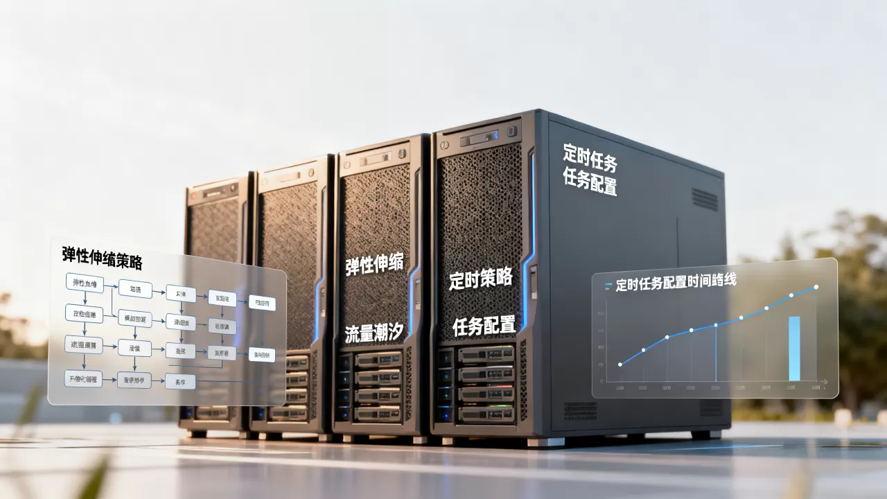弹性伸缩结合定时策略能应对流量潮汐吗,定时伸缩任务怎么配置 弹性伸缩结合定时策略能应对流量潮汐吗,定时伸缩任务怎么配置