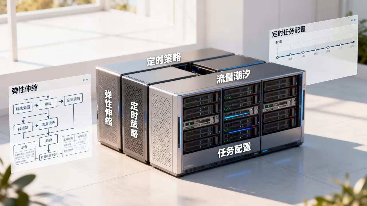 弹性伸缩结合定时策略能应对流量潮汐吗,定时伸缩任务怎么配置 弹性伸缩结合定时策略能应对流量潮汐吗,定时伸缩任务怎么配置