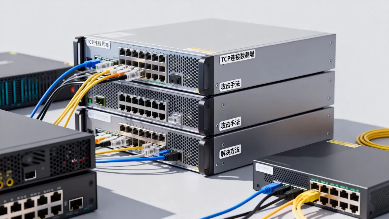 TCP连接数暴增背后可能是哪些攻击手法？TCP连接数过高怎么解决？
