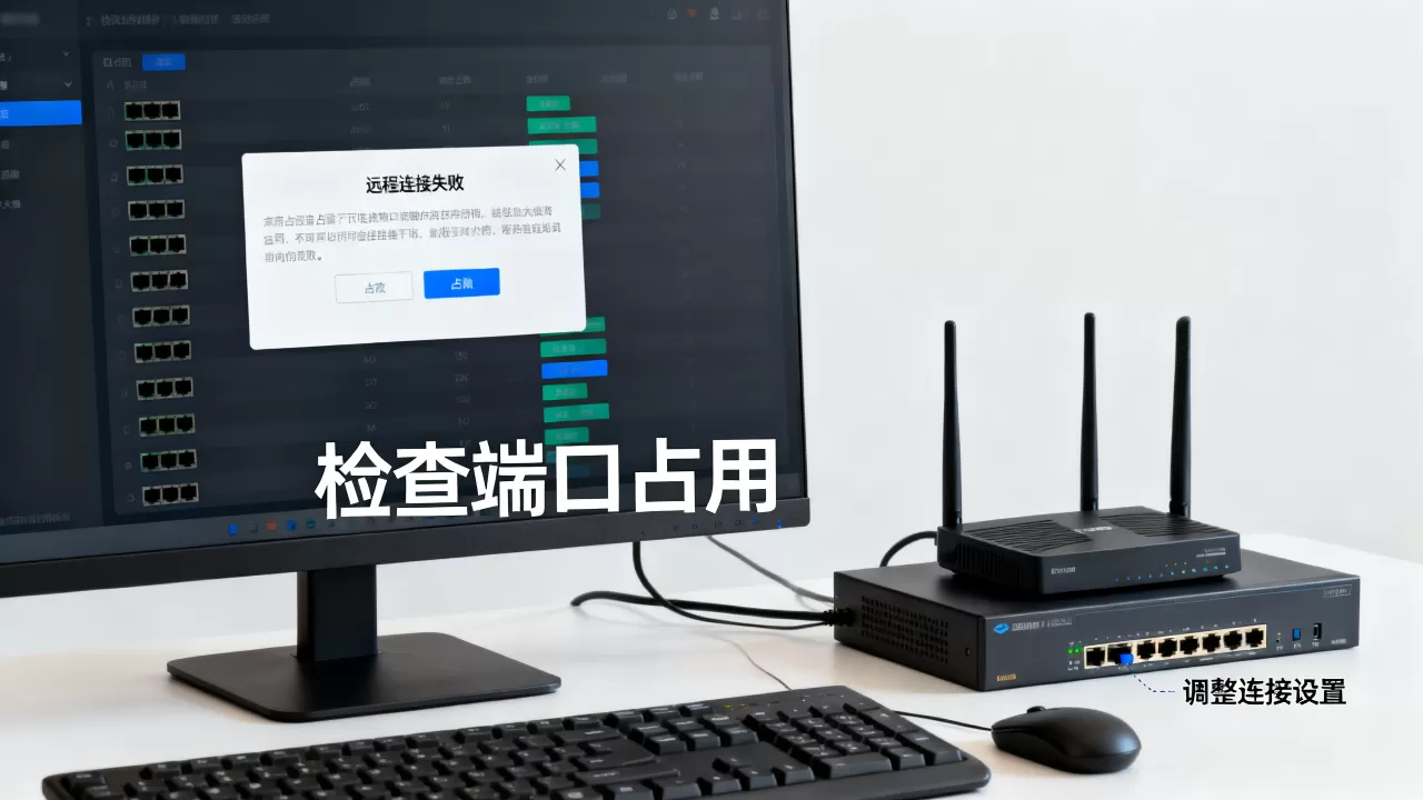 端口被打满导致远程连接不上怎么办？如何快速解决？