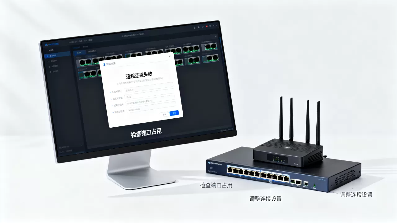 端口被打满导致远程连接不上怎么办？如何快速解决？
