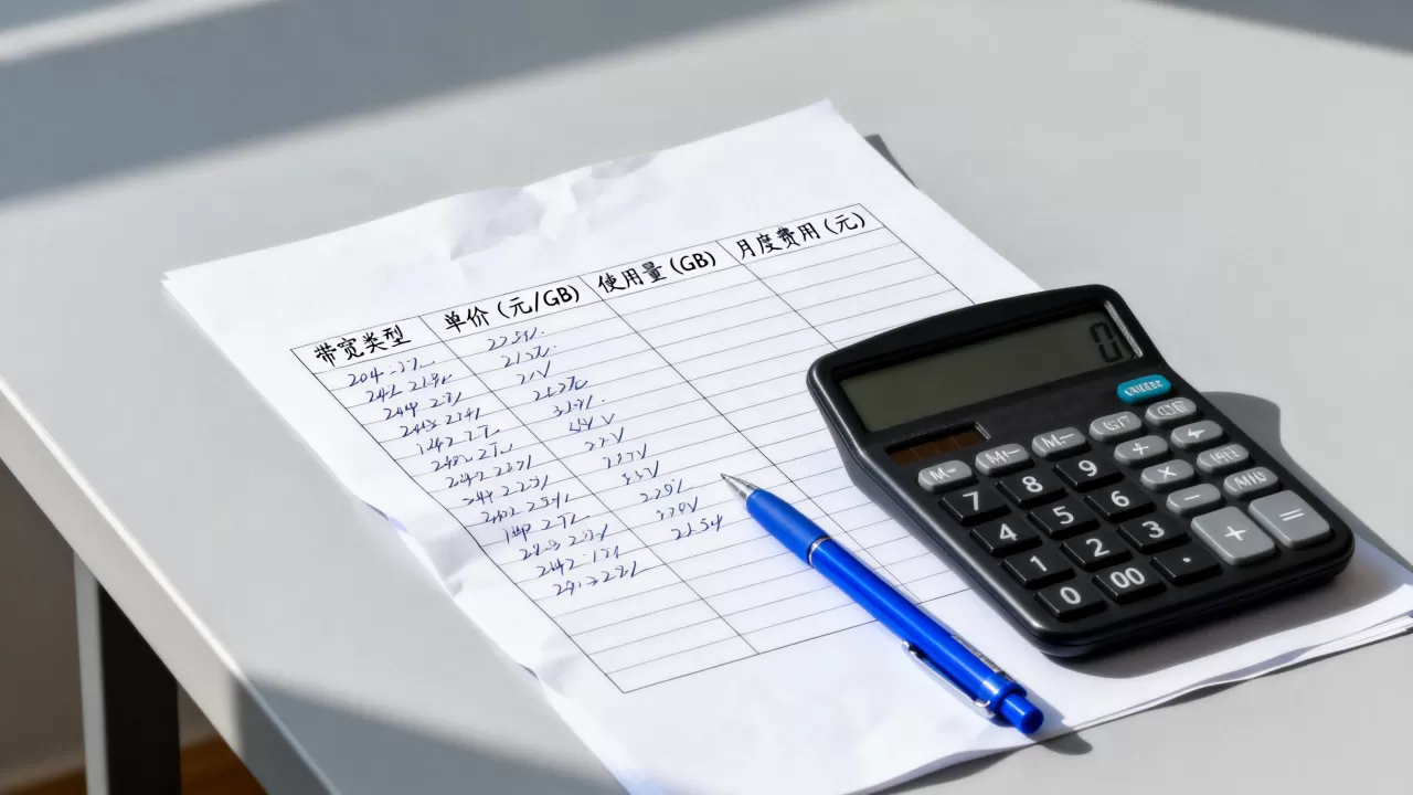 用计费模型换算表预估月度带宽支出,带宽费用怎么算? 用计费模型换算表预估月度带宽支出,带宽费用怎么算?