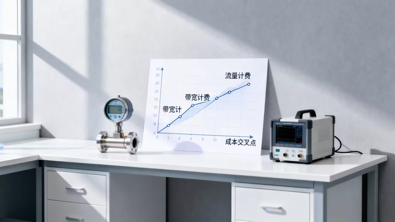 流量计费与带宽计费成本交叉点在哪里?哪个更省钱 流量计费与带宽计费成本交叉点在哪里?哪个更省钱