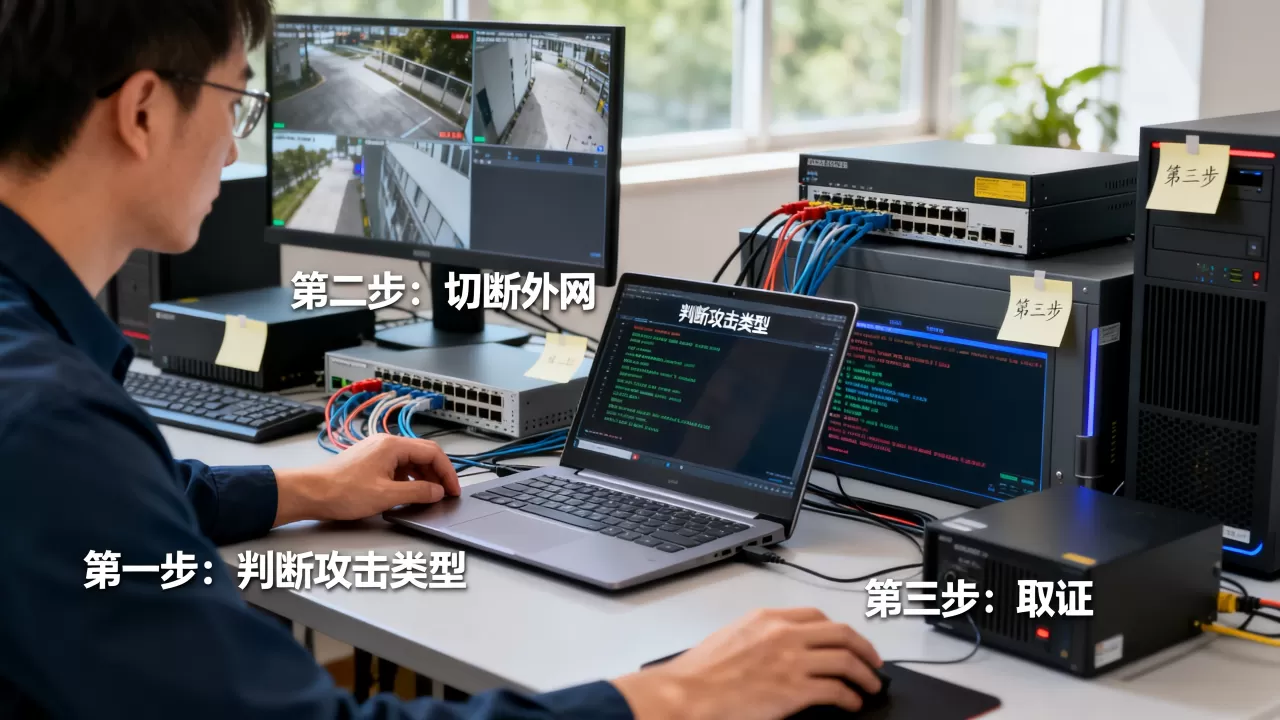监控系统被攻击时先切断外网还是先取证?监控被攻击怎么处理 监控系统被攻击时先切断外网还是先取证?监控被攻击怎么处理