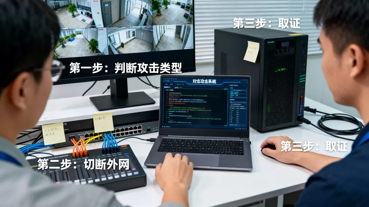 监控系统被攻击时先切断外网还是先取证?监控被攻击怎么处理 监控系统被攻击时先切断外网还是先取证?监控被攻击怎么处理