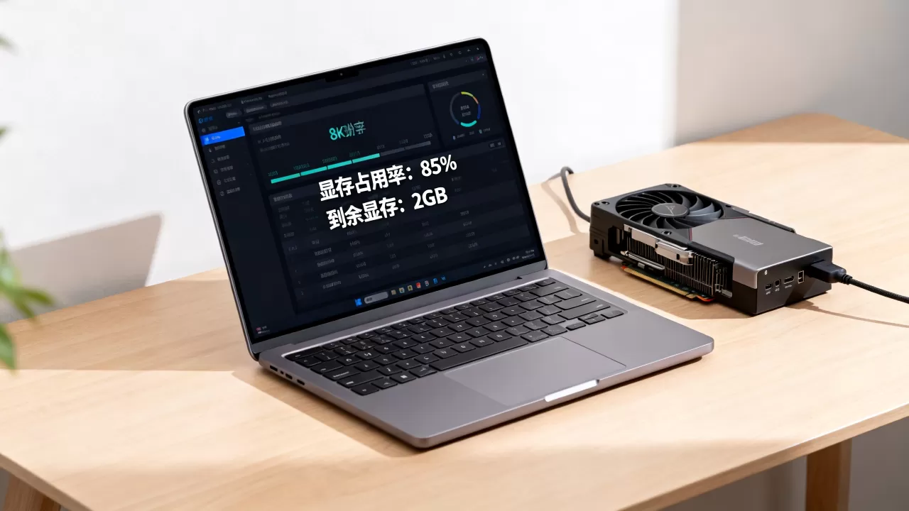 用交互式笔记本跑大模型会不会直接把显存撑爆，笔记本跑大模型显存不够怎么办