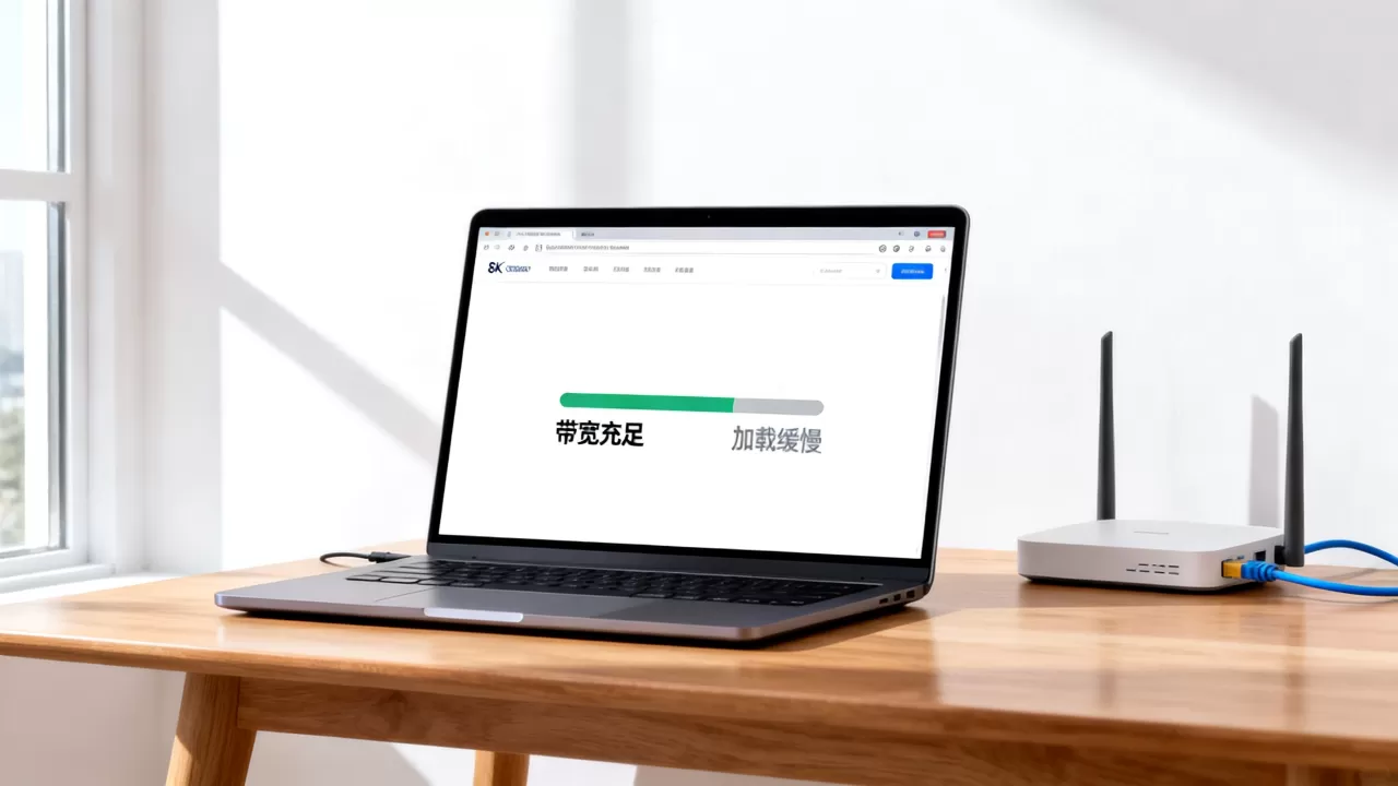 带宽都给足了加载还是慢的原因，为什么带宽充足网页加载依然很慢？