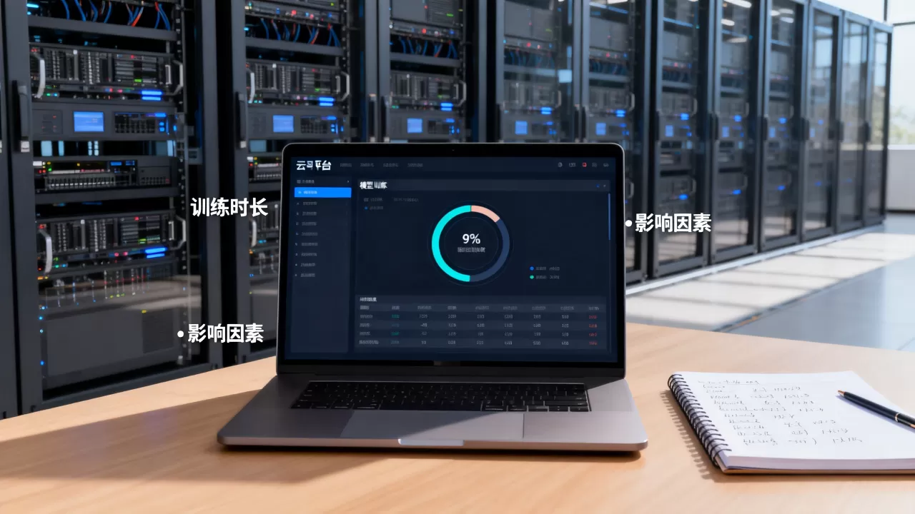 云平台训练一次模型大概要花多少时间，训练时长受哪些因素影响