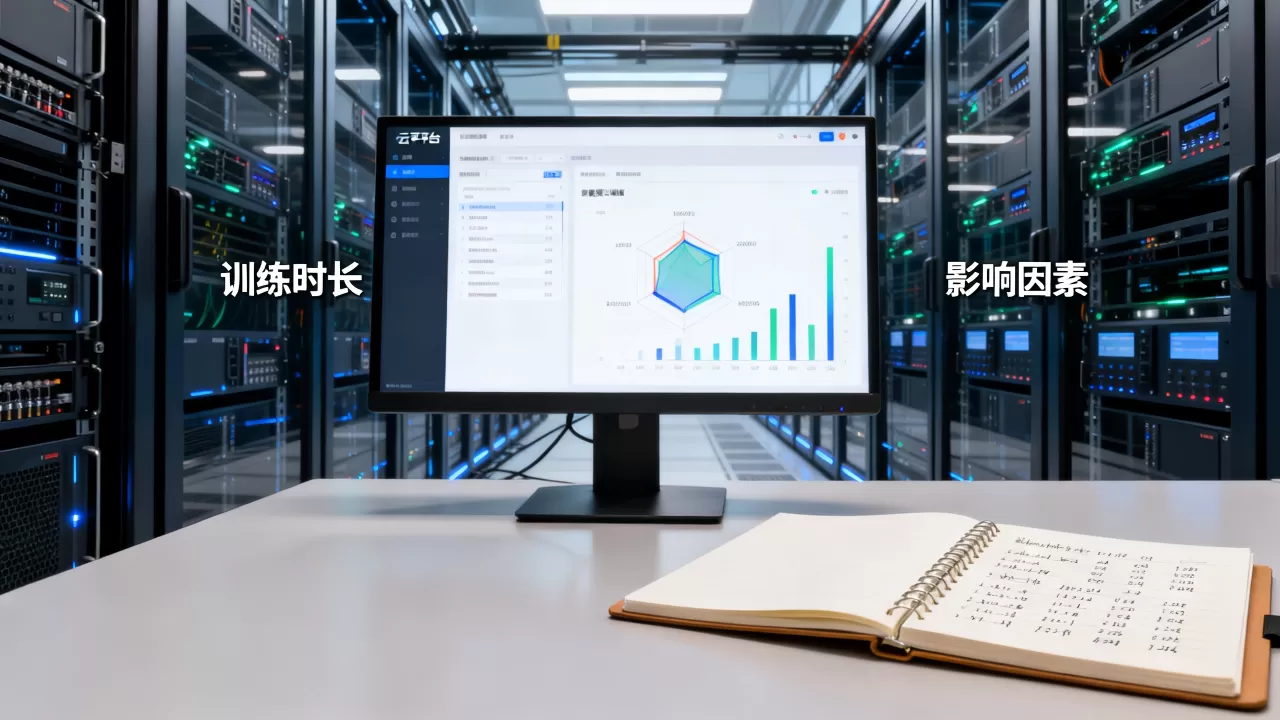 云平台训练一次模型大概要花多少时间，训练时长受哪些因素影响