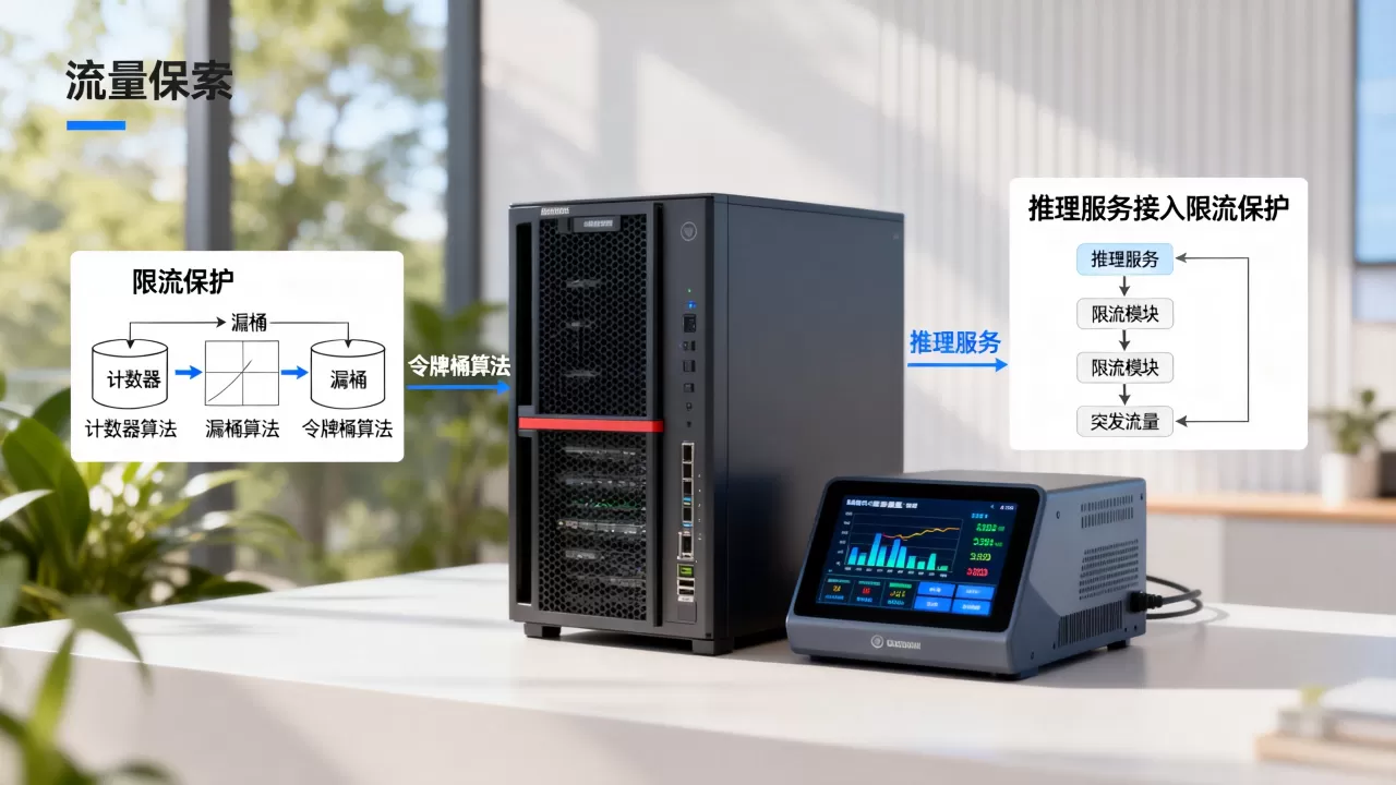 如何把推理服务接入限流保护避免被突发流量打垮?限流算法有哪些 如何把推理服务接入限流保护避免被突发流量打垮?限流算法有哪些