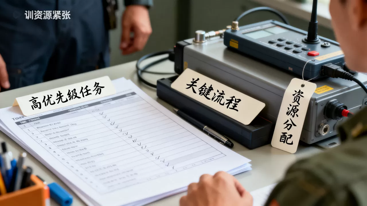 训练资源紧张时如何保障关键任务？优先级排队策略详解