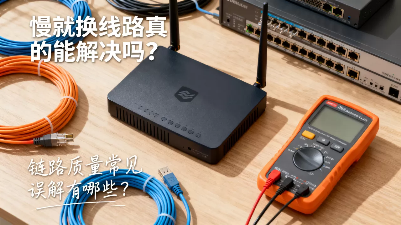 慢就换线路真的能解决吗?链路质量常见误解有哪些? 慢就换线路真的能解决吗?链路质量常见误解有哪些?