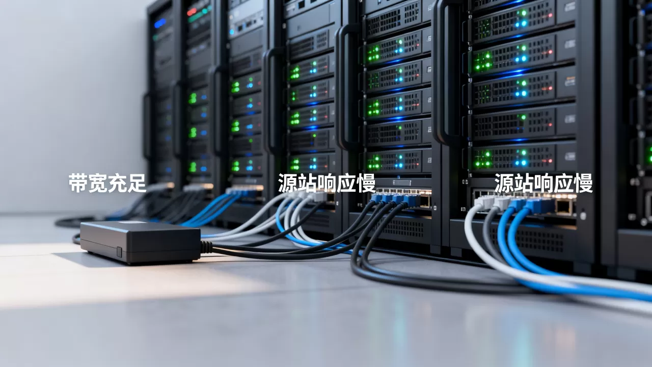 带宽充足却慢可能问题出在源站,源站响应慢怎么办 带宽充足却慢可能问题出在源站,源站响应慢怎么办