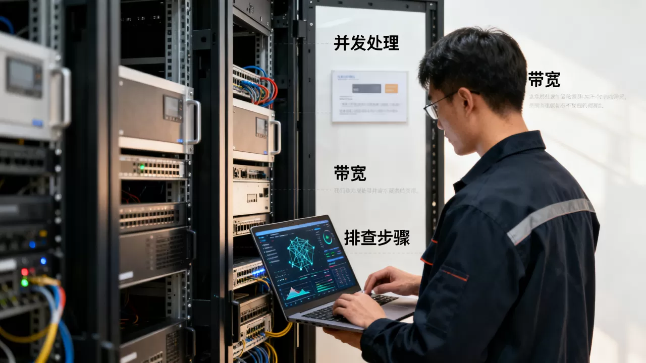 卡顿先怪带宽?可能是并发处理不足,如何排查? 卡顿先怪带宽?可能是并发处理不足,如何排查?