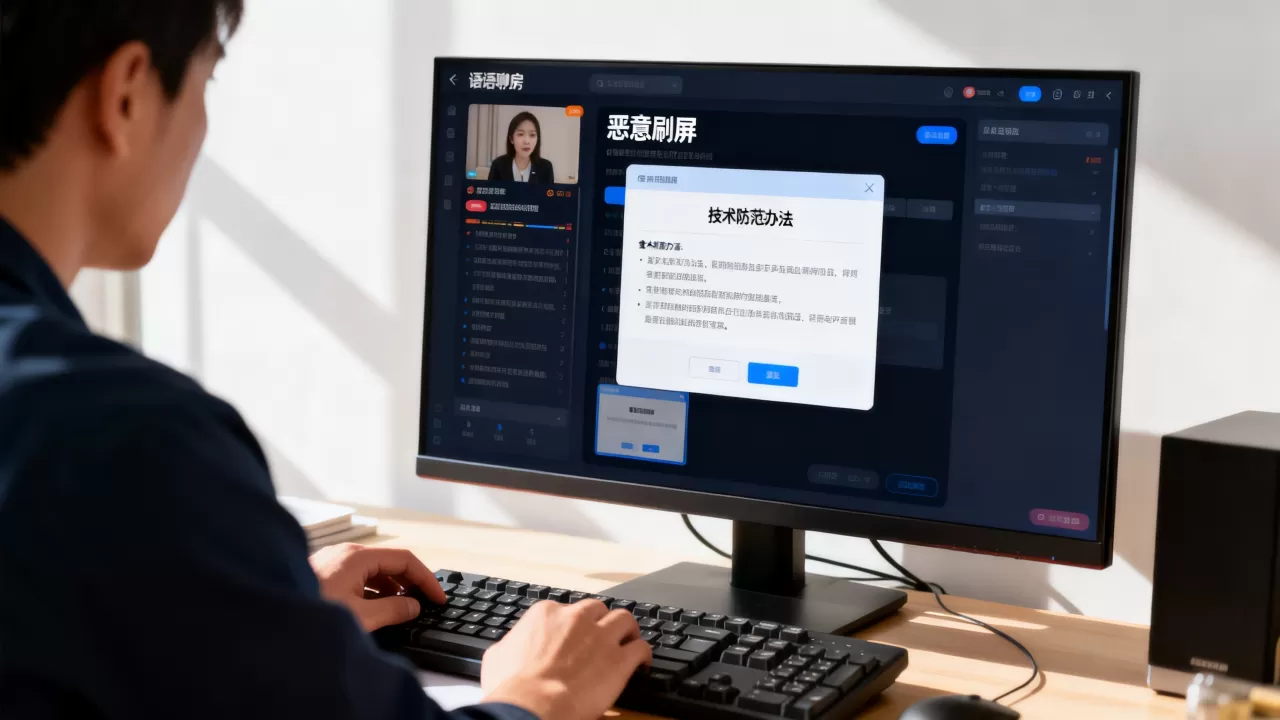 语聊房遭遇恶意刷屏怎么处置,刷屏技术防范办法有哪些 语聊房遭遇恶意刷屏怎么处置,刷屏技术防范办法有哪些