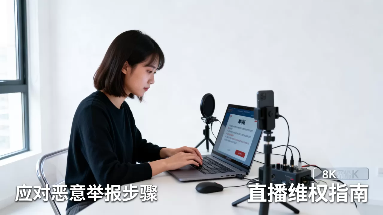 秀场直播被恶意举报后遭遇攻击怎么办，如何应对恶意举报？
