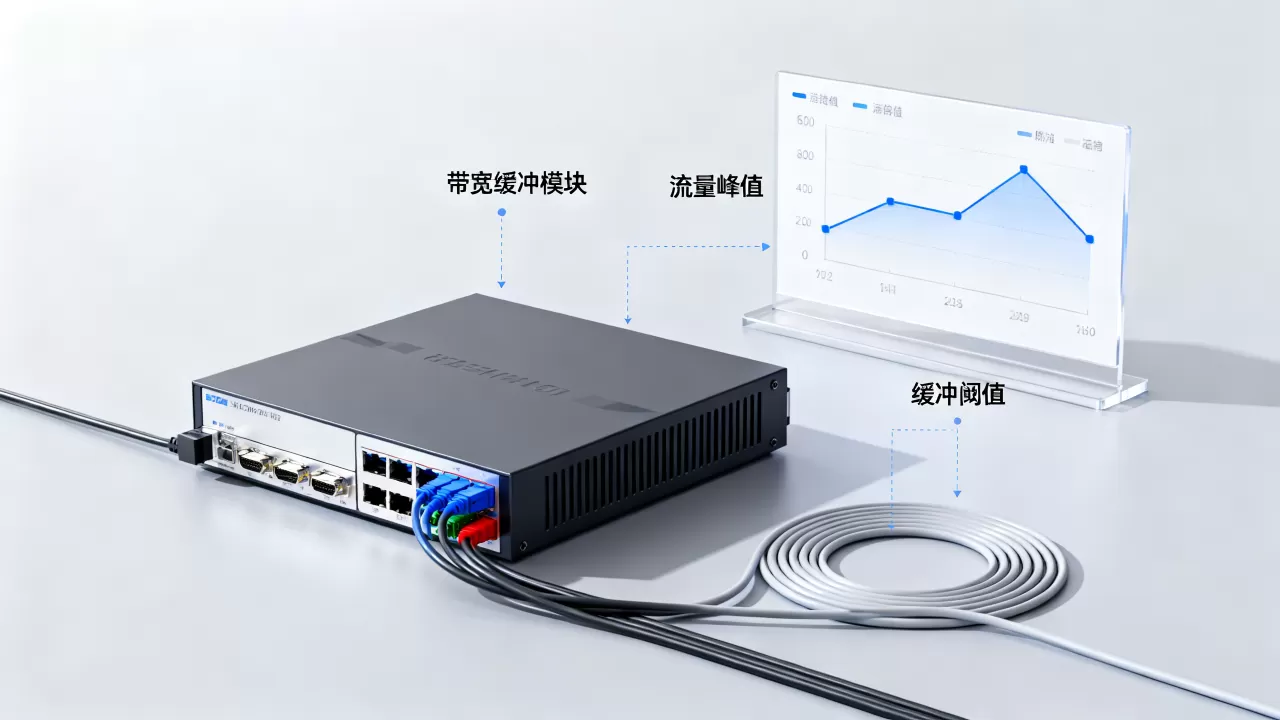 短时大流量冲击下带宽缓冲如何设计？带宽缓冲优化方案