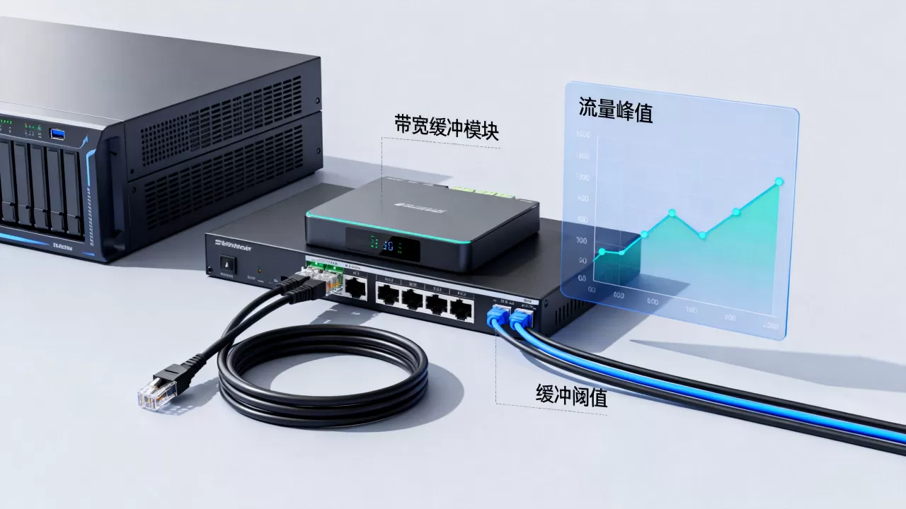 短时大流量冲击下带宽缓冲如何设计？带宽缓冲优化方案