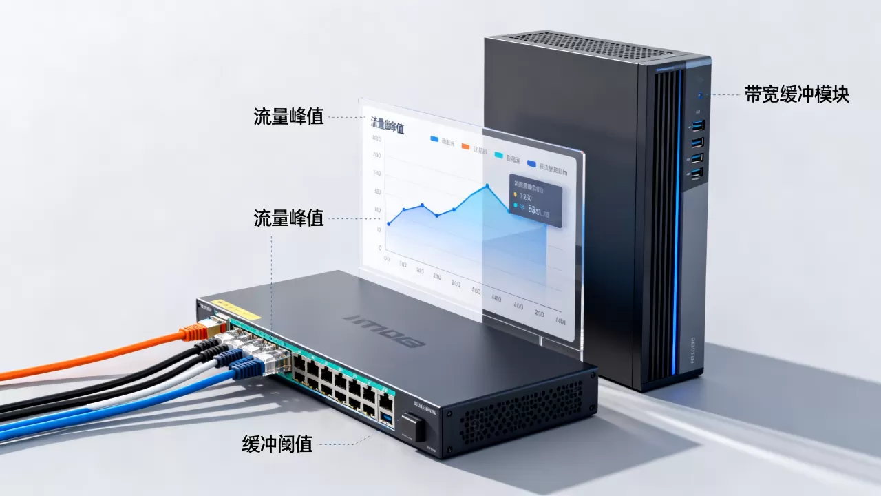 短时大流量冲击下带宽缓冲如何设计？带宽缓冲优化方案