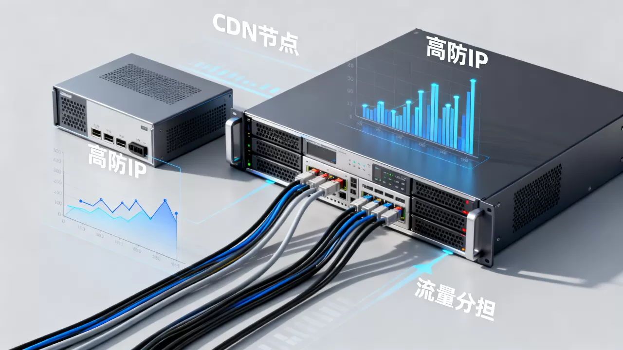 大促期间CDN与高防如何配合分担流量？高防CDN怎么选
