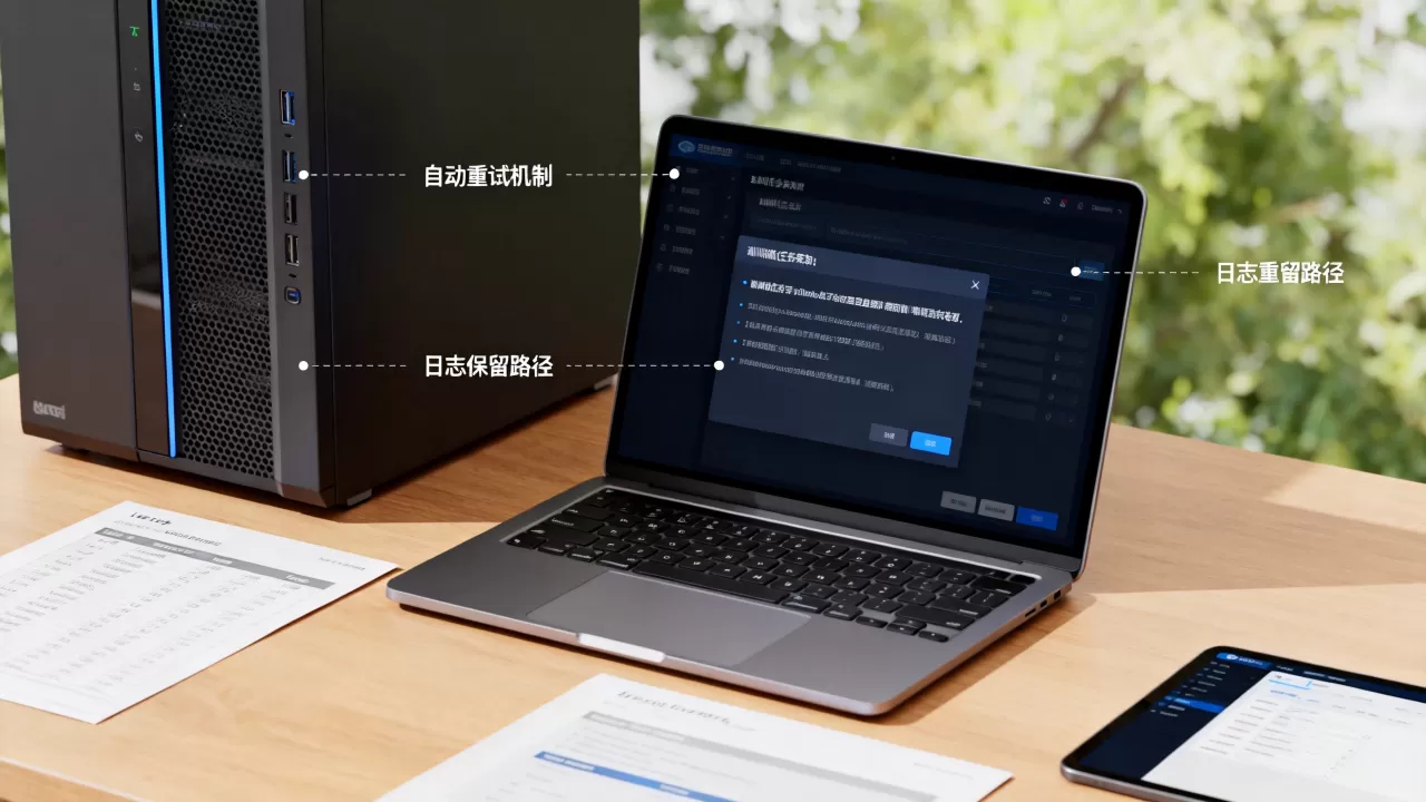 训练任务失败后平台如何自动重试并保留现场日志,怎么配置? 训练任务失败后平台如何自动重试并保留现场日志,怎么配置?