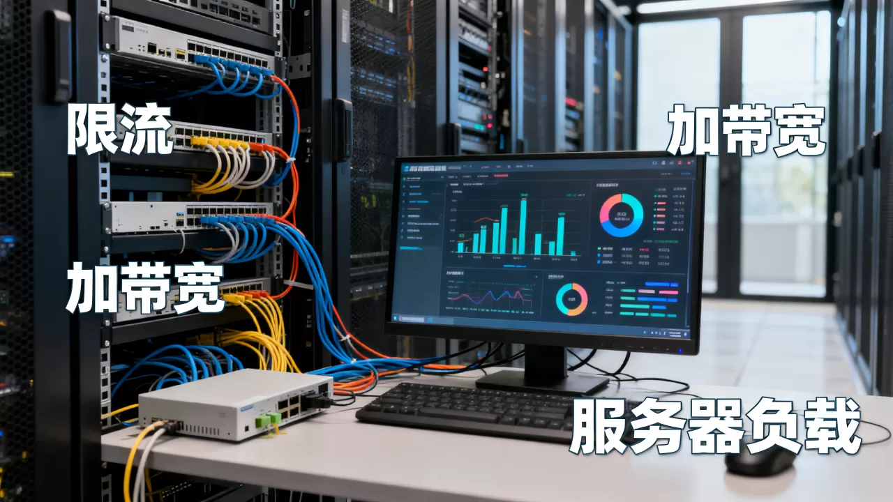 流量突增时先限流还是先加带宽，服务器扛不住怎么办