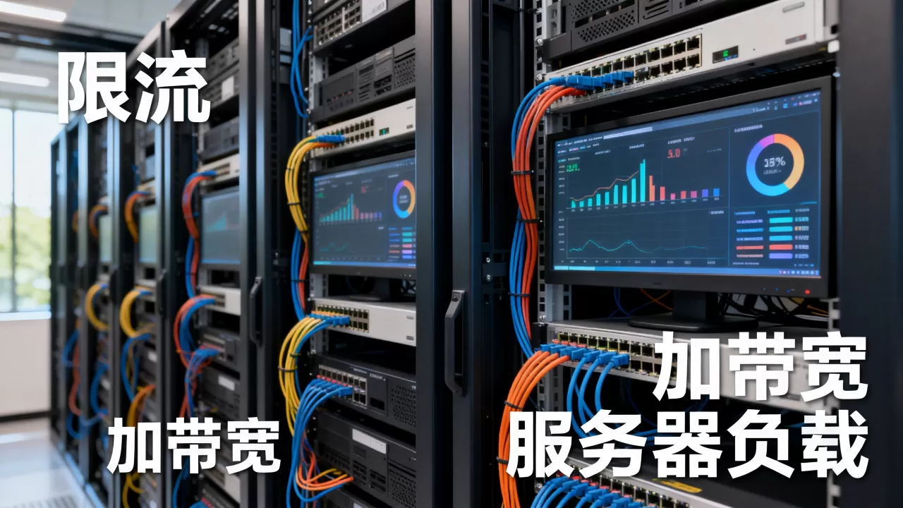 流量突增时先限流还是先加带宽，服务器扛不住怎么办