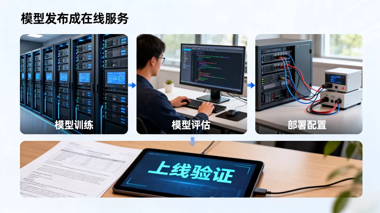 模型发布成在线服务有哪些标准步骤?,模型上线部署流程 模型发布成在线服务有哪些标准步骤?,模型上线部署流程