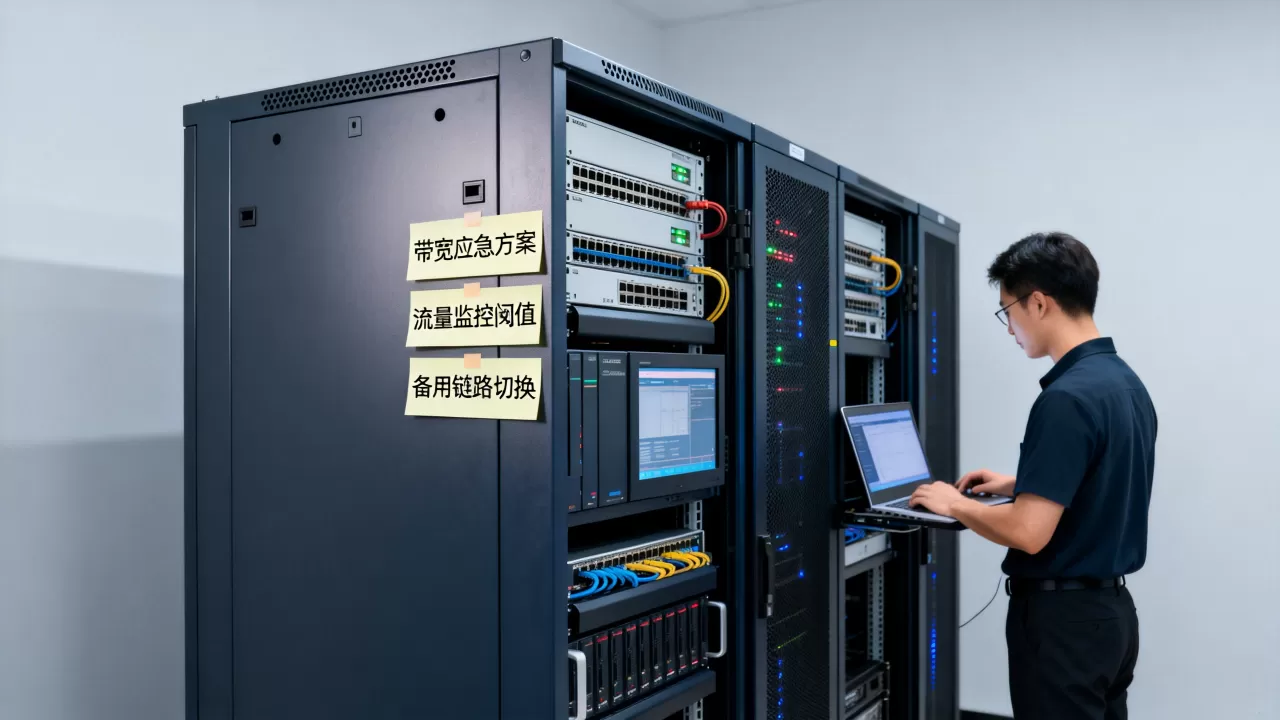 突发流量来了怎么给带宽做应急，网站带宽不够怎么办