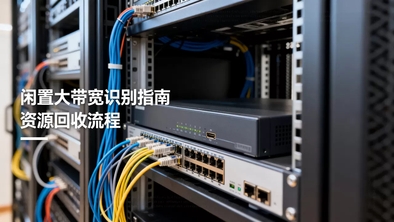 闲置的大带宽资源该怎么识别回收,闲置大带宽怎么处理最划算 闲置的大带宽资源该怎么识别回收,闲置大带宽怎么处理最划算