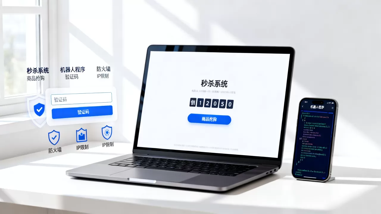 秒杀系统被机器人抢占名额怎么办,防护手段有哪些? 秒杀系统被机器人抢占名额怎么办,防护手段有哪些?