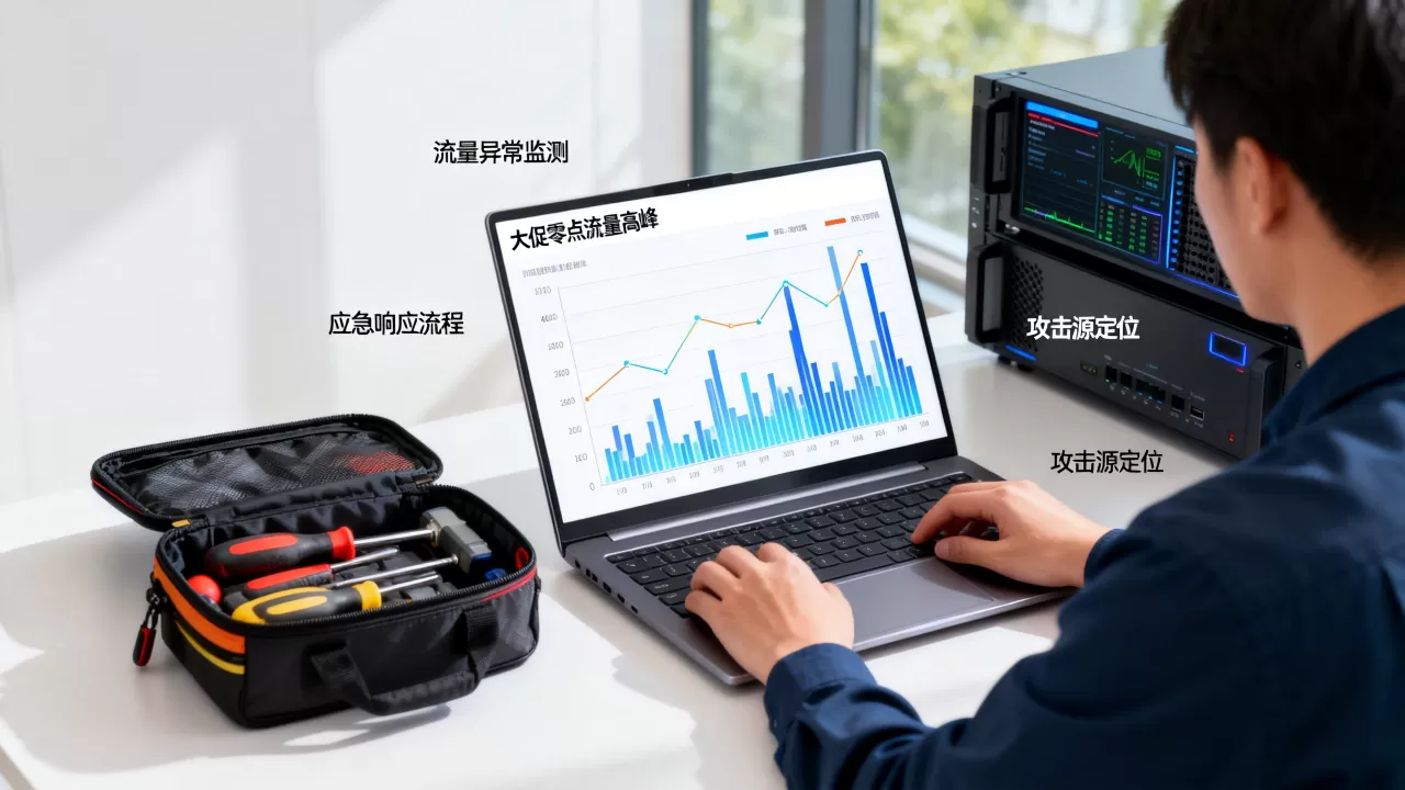 大促零点流量高峰被攻击怎么办？有哪些应急准备措施？