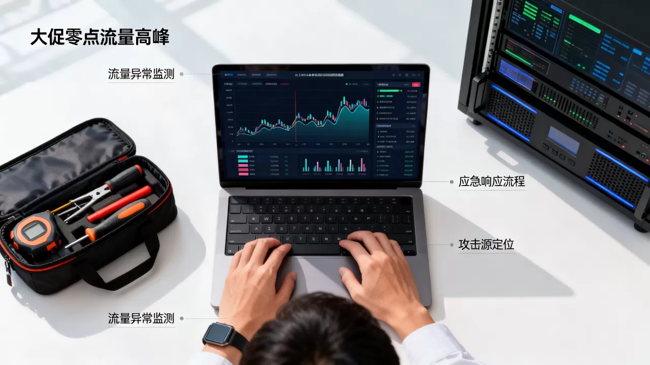 大促零点流量高峰被攻击怎么办？有哪些应急准备措施？