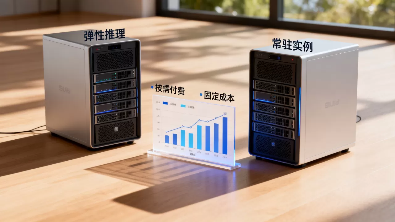 弹性推理和常驻实例部署该按什么标准来取舍,按需付费与固定成本怎么选 弹性推理和常驻实例部署该按什么标准来取舍,按需付费与固定成本怎么选