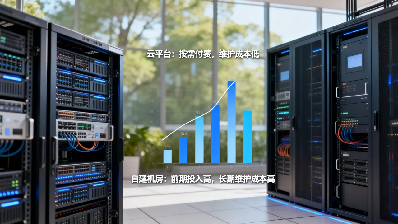 机器学习云平台与自建机房成本差异在哪,云平台自建机房成本对比 机器学习云平台与自建机房成本差异在哪,云平台自建机房成本对比