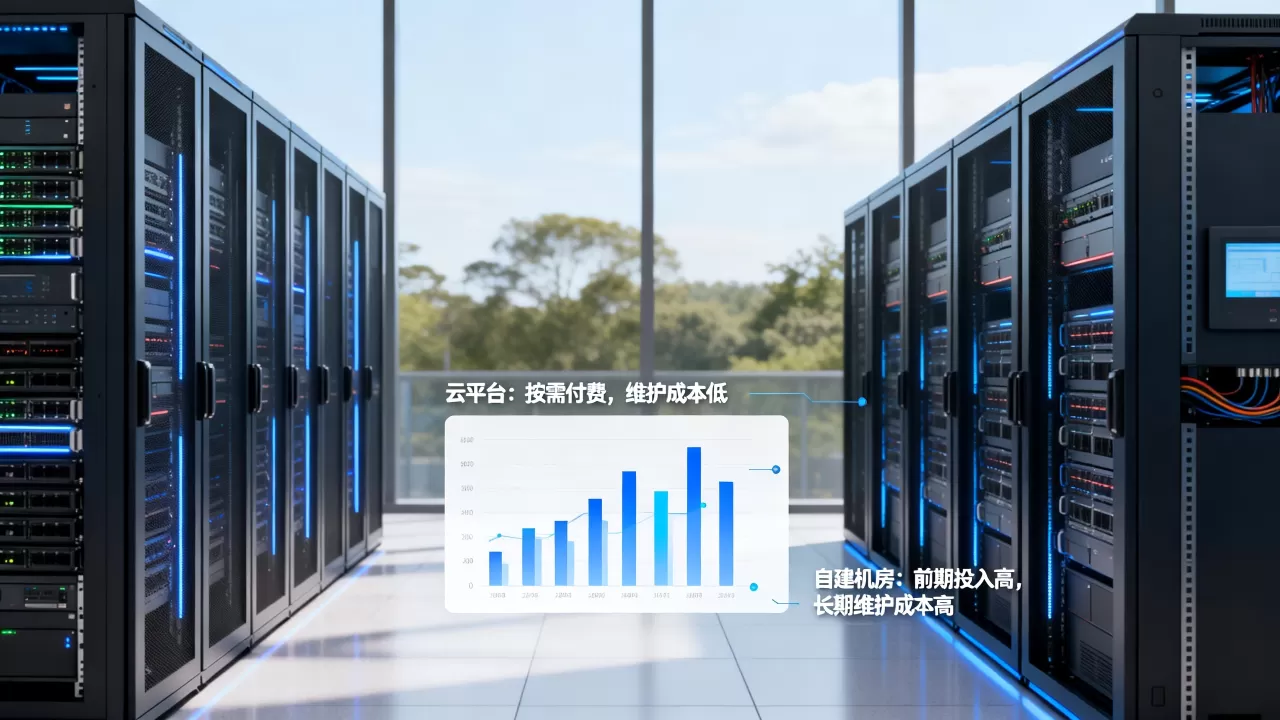 机器学习云平台与自建机房成本差异在哪,云平台自建机房成本对比 机器学习云平台与自建机房成本差异在哪,云平台自建机房成本对比